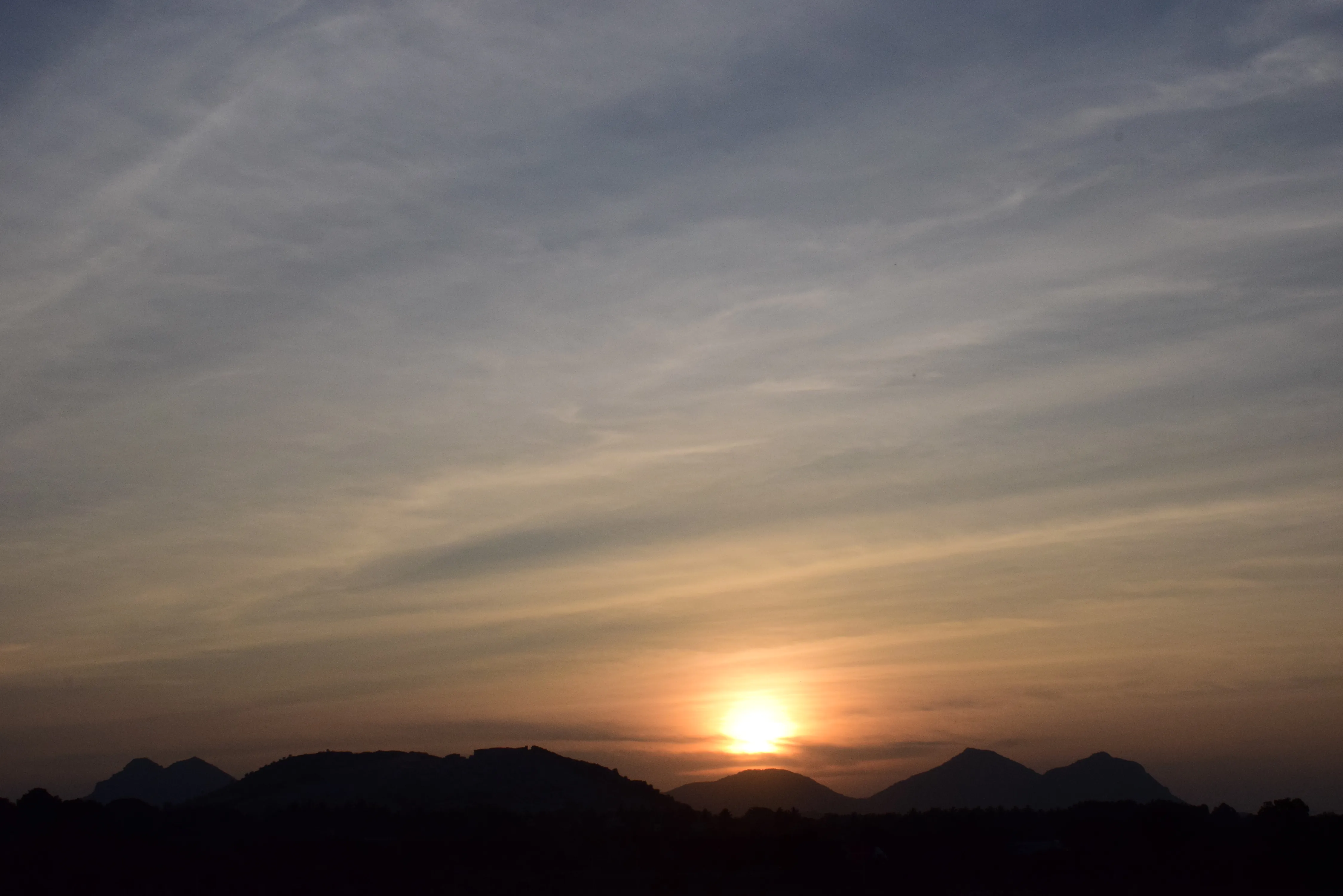Sunset At Nandi Hills